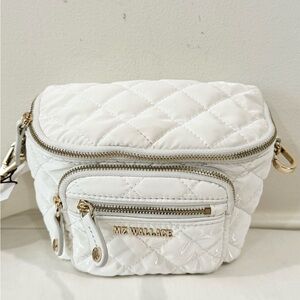 MZ WALLACE Crosby Micro Quilted Sling Crossbody Bag